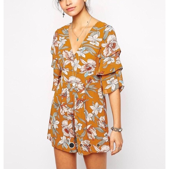 Floral Playsuit Romper