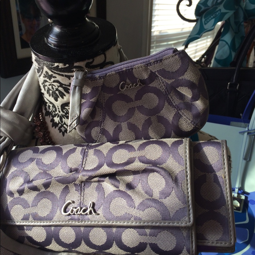 RARE💋Auth Coach Parker Handbag - Picture 7 of 7