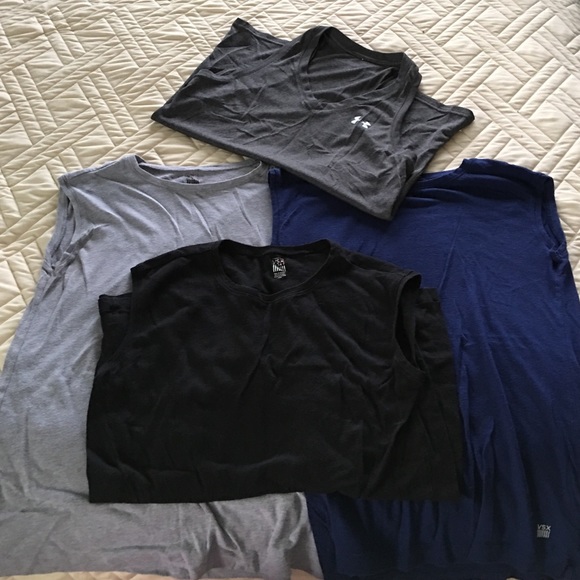 BUNDLE - Under Armor/VS Sport Workout Muscle Tees