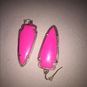 Neon pink Sky's Kendra Scott for JThompson