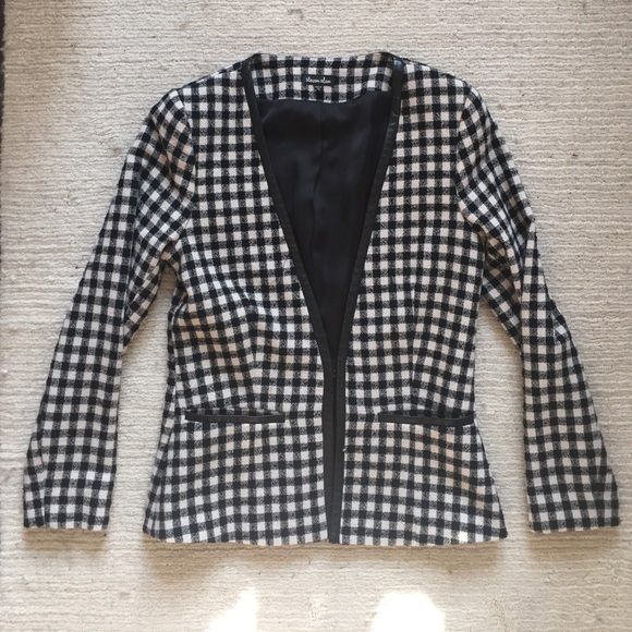SOLD. Steven Alan Gingham Blazer