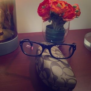 Coach eyeglass frames. Never worn.