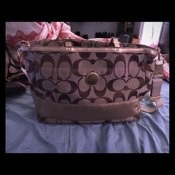 Coach diaper bag