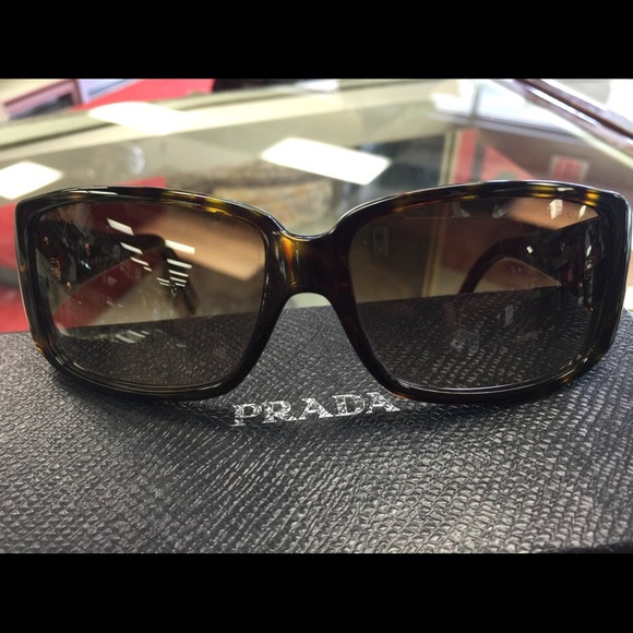 Authentic Prada sunglasses with box,case and card