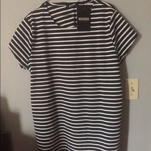 NWT striped t-shirt dress
