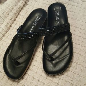 Italian leather sandels