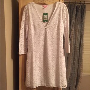 Lamora Dress Size Medium BNWT Resort White