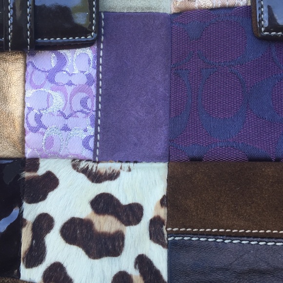 Coach Patchwork Bag - image 4