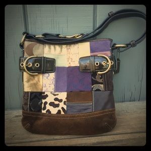 Coach patchwork bag