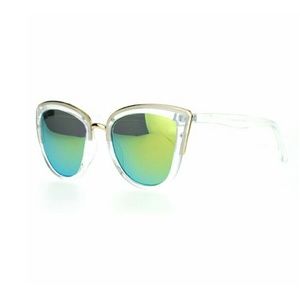 Mirrored cat eye sunglasses
