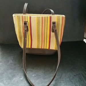 Small Liz Claiborne Summer Sutchel Bag