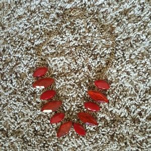 Red necklace. Could be bundled with earrings.