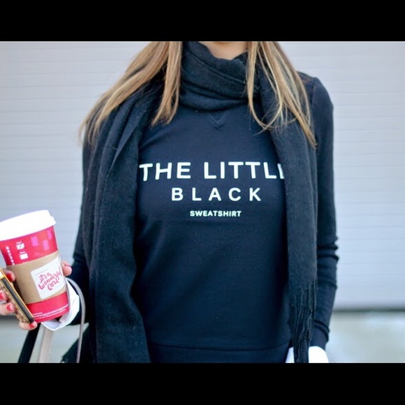 The Little Black Sweatshirt