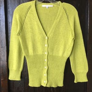 ERICA TANOV Raglan Cardigan