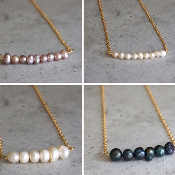 Sale! Function and fringe natural pearl necklace - Picture 2 of 3