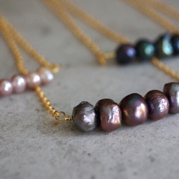 Sale! Function and fringe natural pearl necklace - Picture 3 of 3