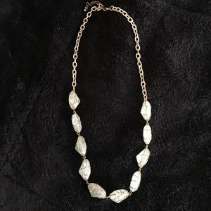 Crystal forever 21 chunky necklace