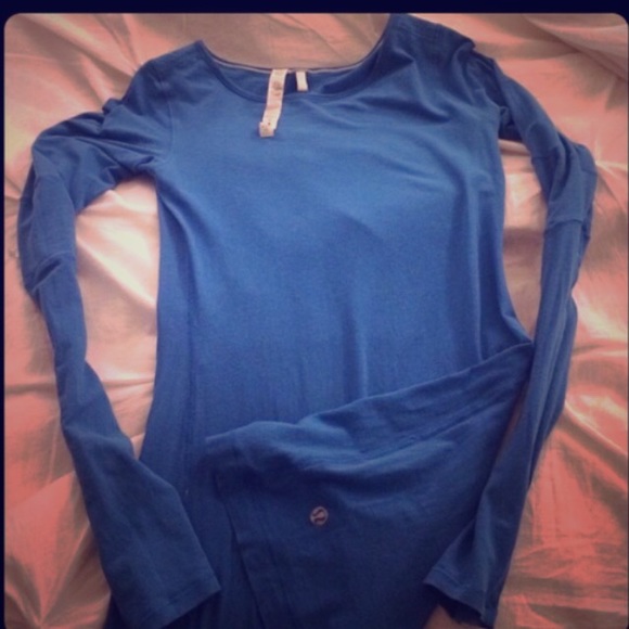 lulu devotion Gorgeous blue long sleeve