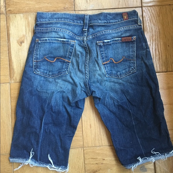 7 For All Man Kind Cut Offs