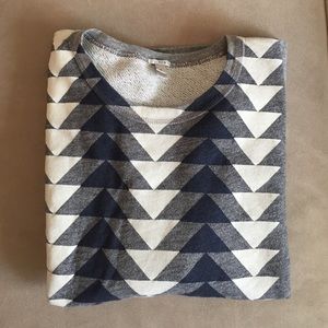 J. Crew printed sweatshirt