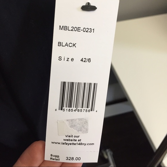 Lafayette 148 collared sleeveless shirt - Picture 3 of 4