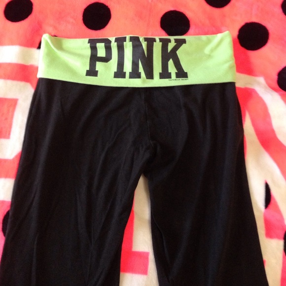 Boot cut vs love pink yoga pants small