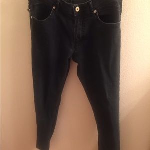 Black Zara skinny jeans. Men's.