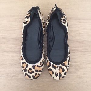 Cole Haan Leopard Ballet Flats with Nike Air