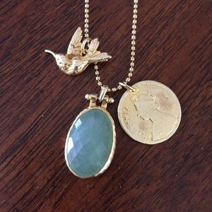 💝 Stella and Dot gold charm necklace