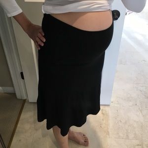 Gap maternity foldover skirt