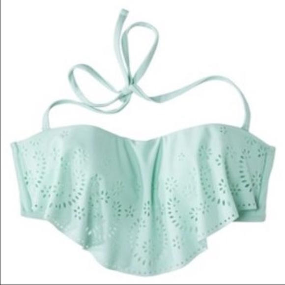 Mint bikini top