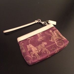 Coach wristlet