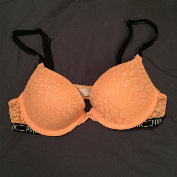 Pink wear everywhere push up bra