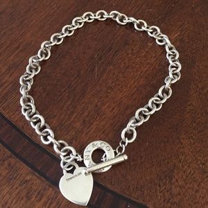 Tiffany and Co. Silver chain link necklace