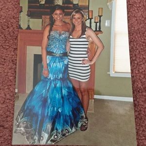 Jovani size four prom gown