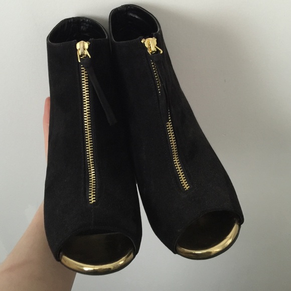 Mossimo Open Toe Booties - Picture 2 of 4