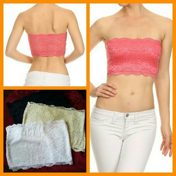 MissUnderstood Boutique Other - Ivory Lace Bandeau