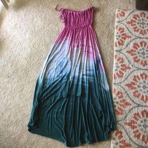 Boho Strapless Dress