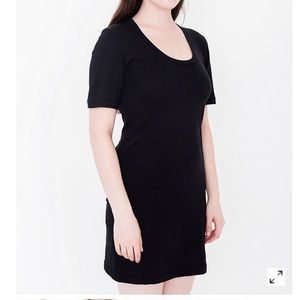 American Apparel crew neck t-shirt dress!