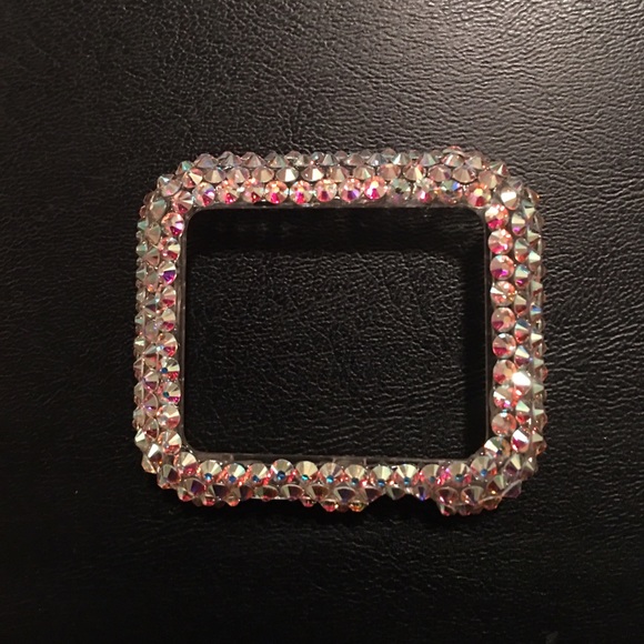 Custom Swarovski Apple Watch faceplate