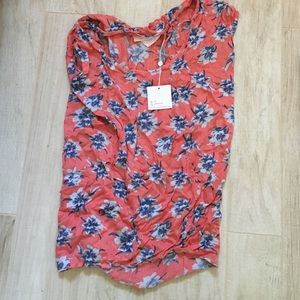 NWT Acacia vintage aloha lanai dress top.