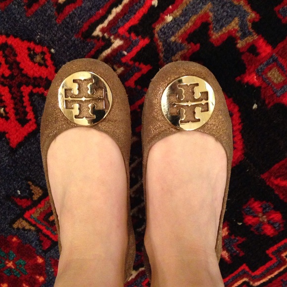 Tory Burch Reva Suede Flats