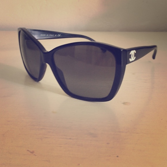 Chanel cat eye sunglasses