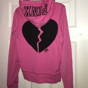 VS PINK Zip Up Hoodie