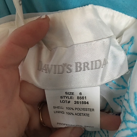 Bridesmaid/prom strapless top with a line skirt - Picture 3 of 3