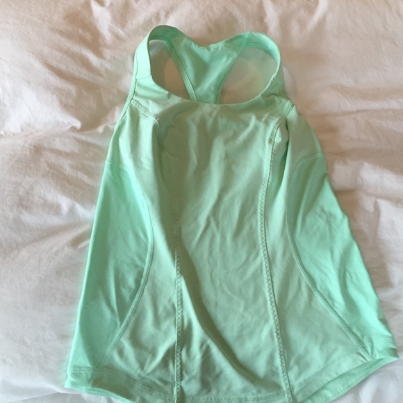 lululemon athletica Other - Mint green lulu lemon tank top size 6