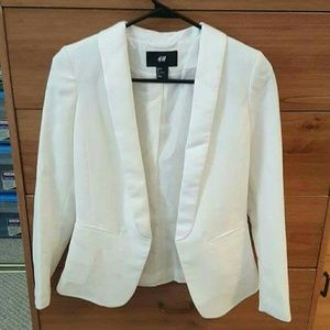 White H&M Blazer