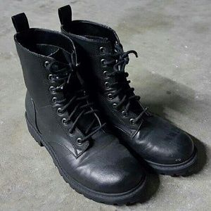 Black H&M Combat Boots