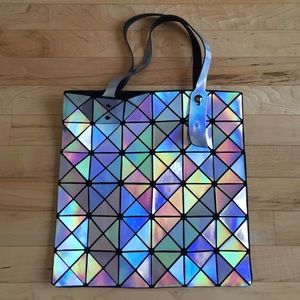 Chrome Prism Tote