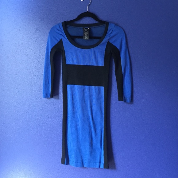 Bebe colorblock body con dress - Picture 1 of 3